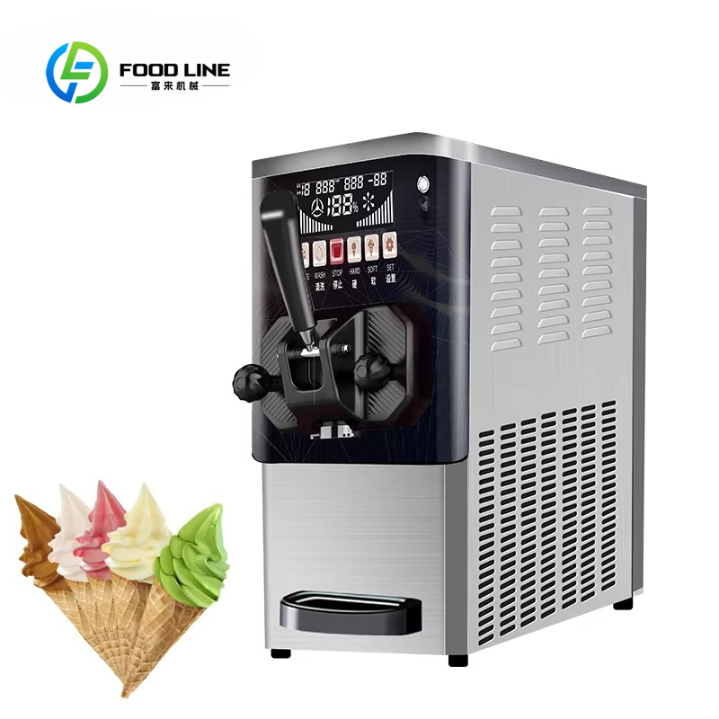 Soft Serve Ice Cream Machine - Commercial Heavy Duty Table Top One