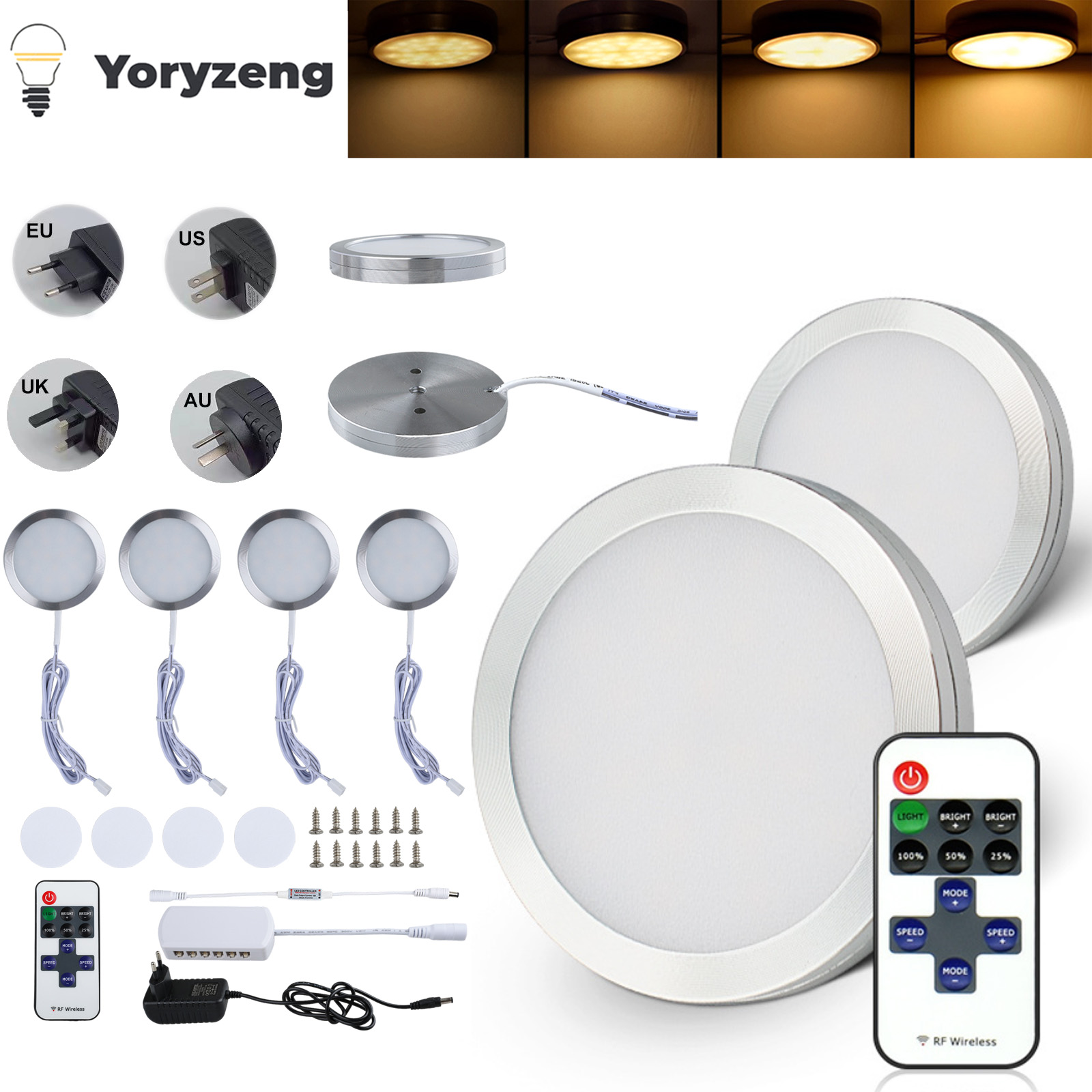 Commercial Kitchen Lights - Under Cabinet LED Night Lights Display