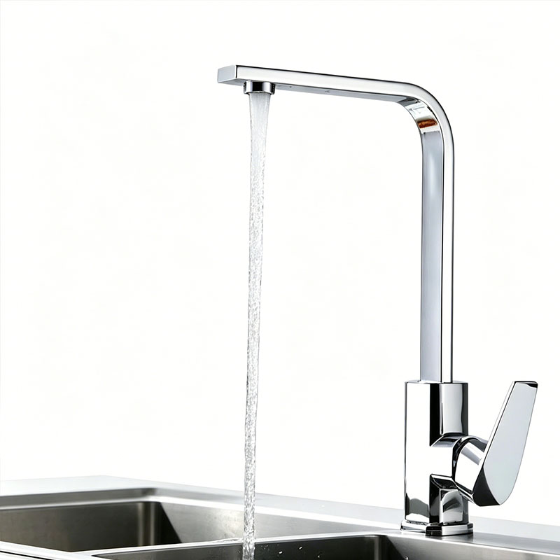 Commercial Kitchen Mixer Tap - Durable Kitchen Faucet with Ceramic Valve