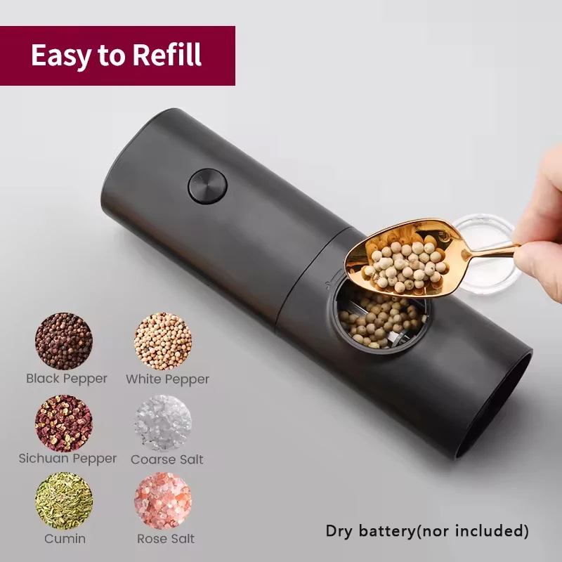 Commercial Kitchen Lights - Electric Automatic Salt and Pepper Grinder