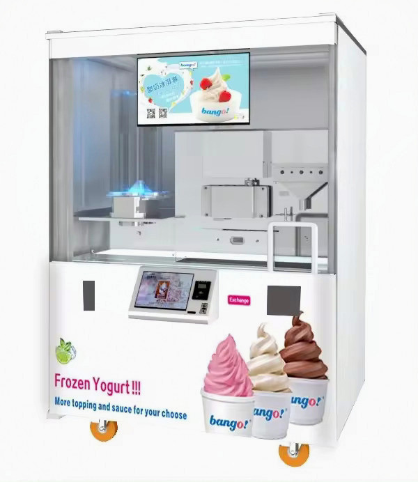 Soft Serve Ice Cream Machine - Customized Soft Serve Ice Cream Vending