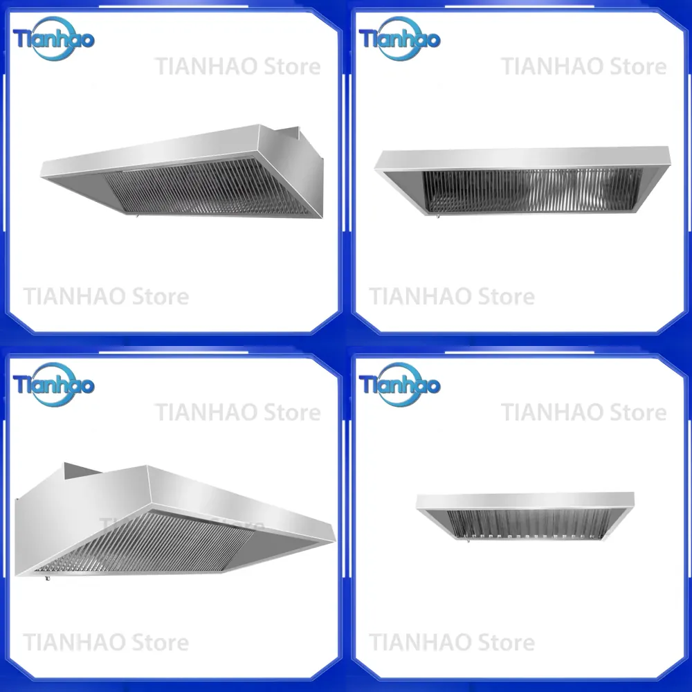 Commercial Kitchen Hood Exhaust Fans - Stainless Steel Wall Mount Commercial Kitchen