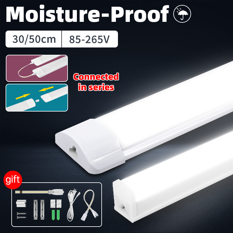 Commercial Kitchen Lights - Moisture-Proof Led Tube Light 50/30cm Kitchen