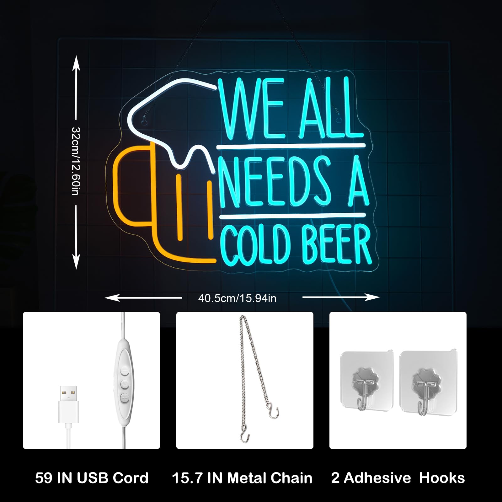 Beer Neon Sign LED Light Sign  - đánh giá và giá Commercial Kitchen Needs