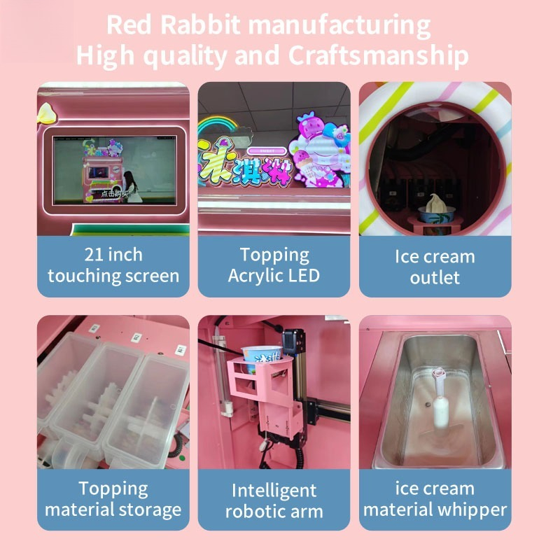 Customized Large Capacity Ice  - đánh giá và giá Soft Serve Ice Cream Machine