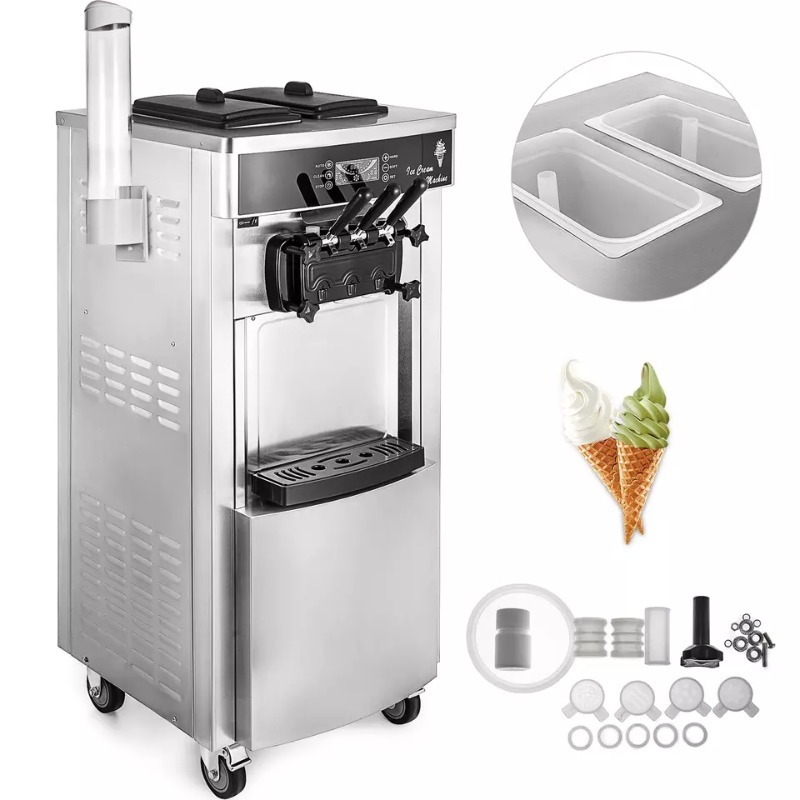 Floor Standing Ice Cream Maker - đánh giá và giá Soft Serve Ice Cream Machine