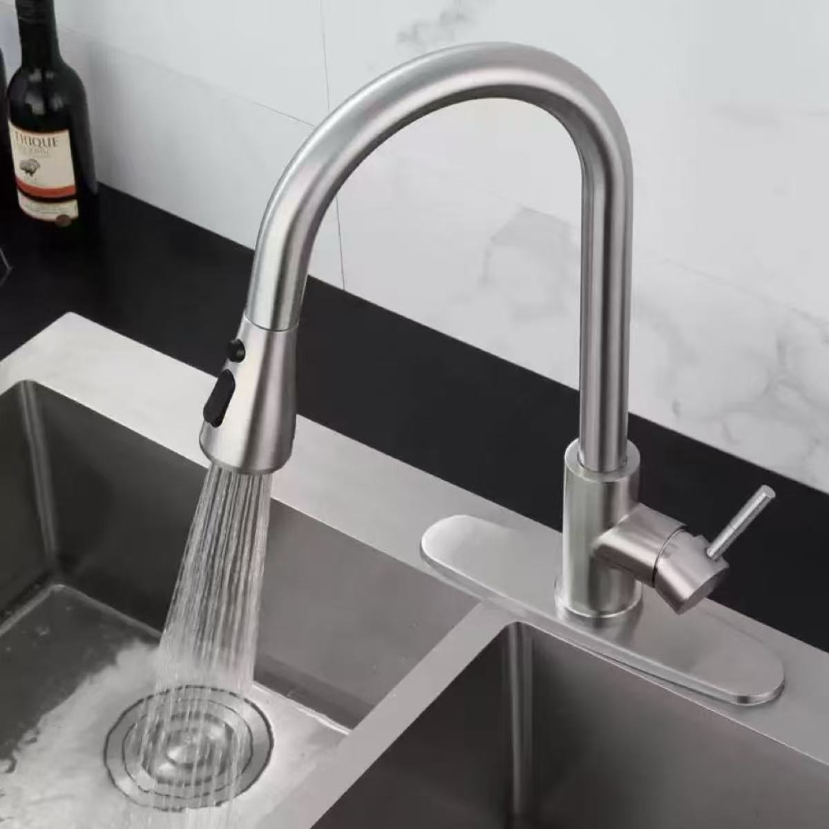 Kitchen Faucet Single Hole Pul - đánh giá và giá Commercial Kitchen Mixer Tap