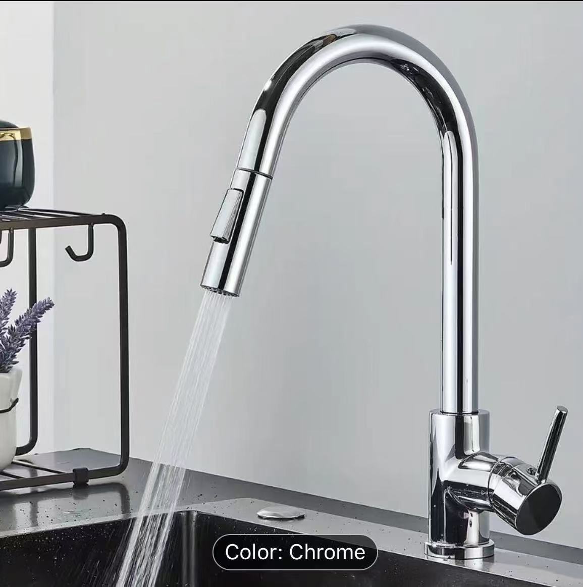 Black Silver Kitchen Faucet, D - đánh giá và giá Commercial Kitchen Mixer Tap