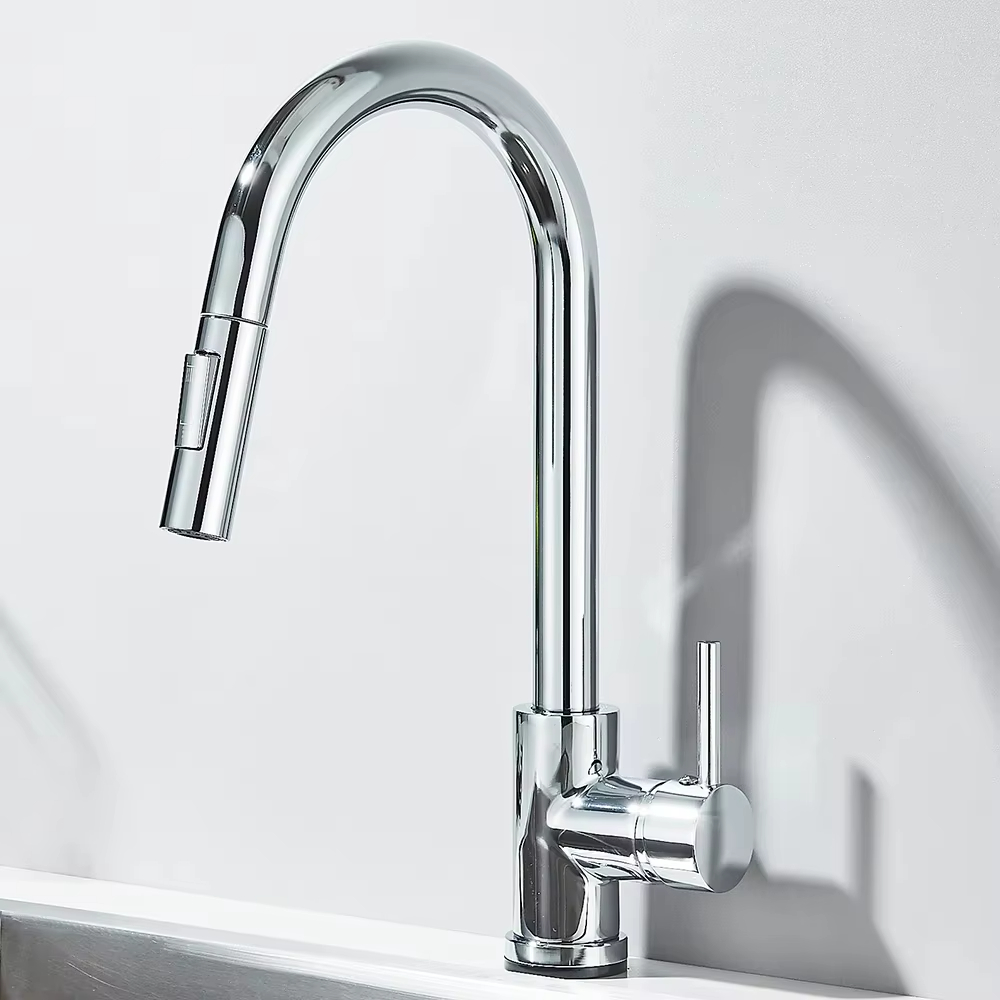 Black Silver Kitchen Faucet, D - đánh giá và giá Commercial Kitchen Mixer Tap