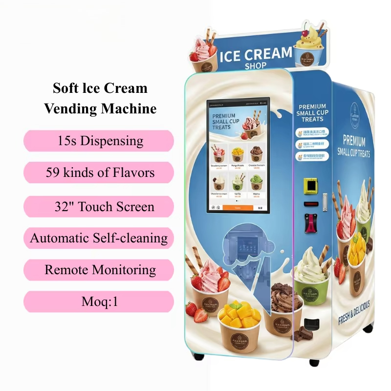 Customized Soft Ice Cream Vend - đánh giá và giá Soft Serve Ice Cream Machine