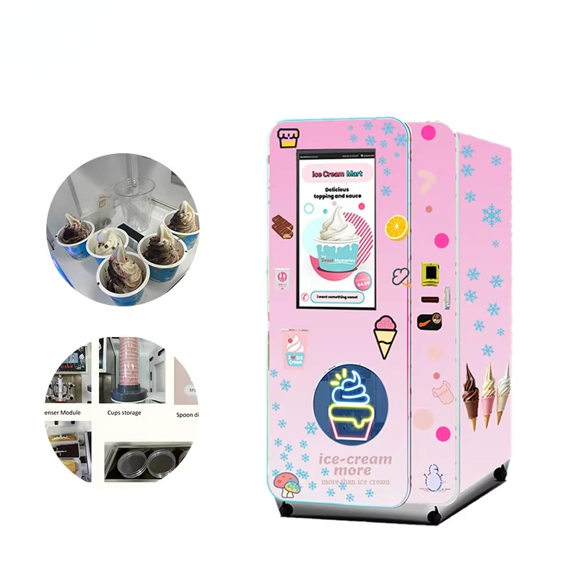 Customized Soft Ice Cream Vend - đánh giá và giá Soft Serve Ice Cream Machine