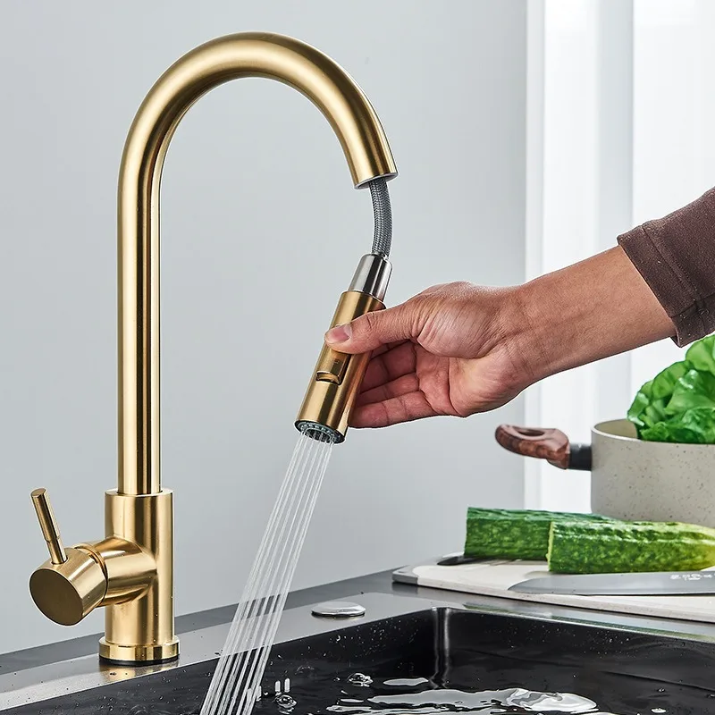 Black Kitchen Faucet Two Funct - đánh giá và giá Commercial Kitchen Mixer Tap