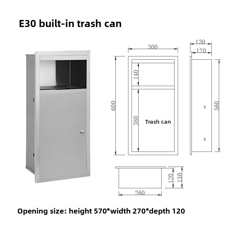 304Stainless Steel Side Open T - đánh giá và giá Commercial Kitchen Garbage Disposal