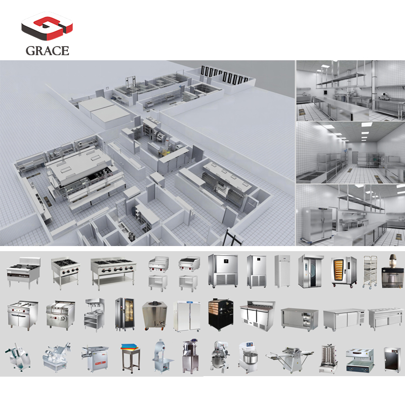 GRACE  Full Service of Commerc - đánh giá và giá Commercial Kitchen Projects