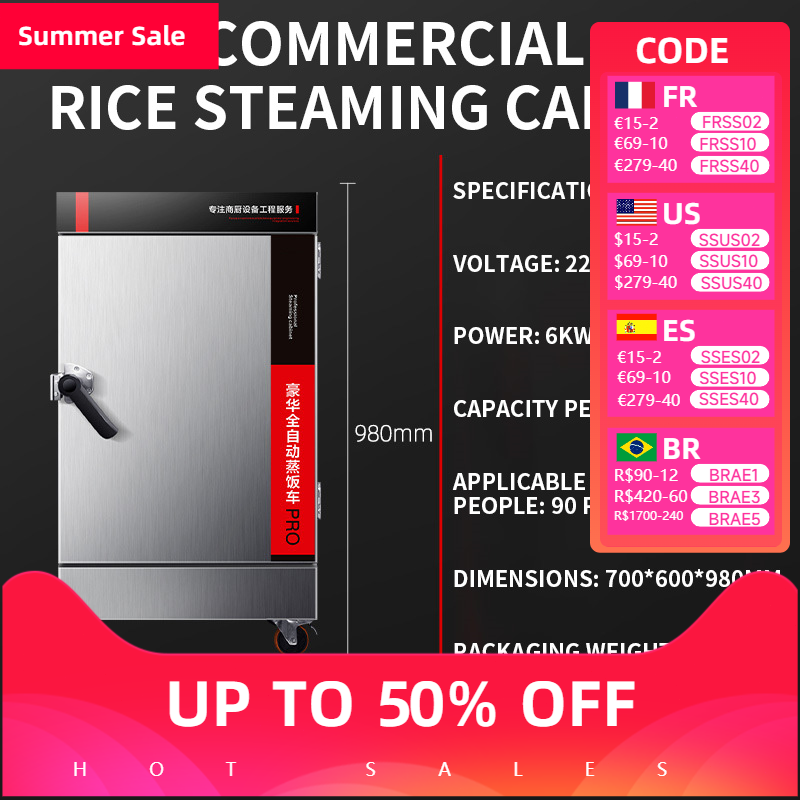 Steam Rice Cabinet Commercial  - đánh giá và giá Commercial Rice Cooker