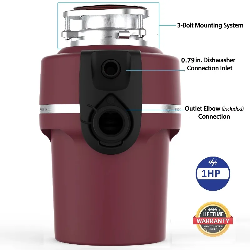 Electric Food Waste Disposer f - đánh giá và giá Commercial Kitchen Garbage Disposal